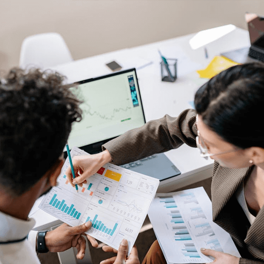 Kratuxil illustration av prestandaanalys